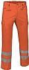 Pantalon Alta Visibilidad Train Valento - Color Naranja Flor