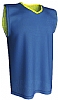 Camiseta Tecnica Reversible Sin Mangas Acqua Royal - Color Azul/Amarillo Flor