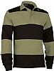 Polos Rugby Hombre Ruck Valento - Color Kamel/Negro