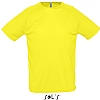 Camiseta Tecnica Sporty Sols - Color Limn