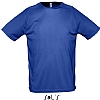 Camiseta Tecnica Sporty Sols - Color Azul Royal