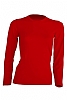 Camiseta Regular Lady Manga Larga JHK - Color Rojo