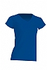 Camiseta Regular Lady Cuello Pico - Color Royal