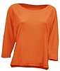 Camiseta Maldivas Mujer JHK - Color Tangerine