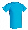 Camiseta Tecnica New Tex Aqua Royal - Color Cian