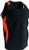 Camiseta Tecnica Tirantes Speed Acqua Royal - Color Negro/Naranja Flor