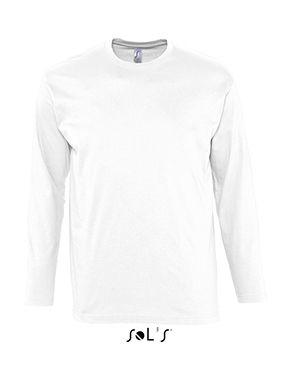 Camiseta Blanca Manga Larga Monarch Sols