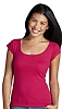 Camisetas Chica Melrose 11385 - 100% algo. semi-peinado - 150 grs. - Marca Sol's - escote pronunciado - corte entallado. Pedidos en m�ltiplos de 10 unid. por talla y color.