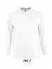 Camiseta Blanca Manga Larga Monarch Sols