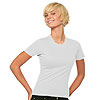 Camiseta Chica Value Weight Blanco - 165 grs. - 100% Alg. - Encintado en cuello, cuello de canal�, doble costura en bajos de manga y dobladillo. Marca Fruit of The Loom. Chico ver Ref. 150-01B. Infantil ver Ref. 158-01B. Colores ver Ref. 134-01.