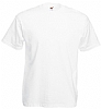 Camiseta ValueWeight Blanca Fruit of the Loom personalizada