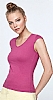 Camiseta Chica Martinica - Cuello pico y mangas estilizadas 100% alg. 175 grs. punto liso