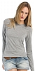 Camisetas B&C Women M/Larga - 128.42. Camiseta chica entallada manga larga B&C - 145 grs. 100% alg. Talla XXL disponible en blanco, negro, marino y Rojo intenso.