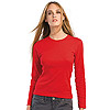 Camisetas B&C Taste M/Larga - 133-42. Camiseta chica entallada manga larga B&C - 230 grs. 100% alg. Canal� 1x1
Talla XL disponible en Blanco, Negro y Rojo.