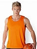 Camiseta Tecnica Chico Tirantes - 100% poliester Dry-Fit transpirable - Camiseta de tirante ancho - Acabado de doble aguja - Tejido de secado rapido. Marca Kariban. Chica ver Ref. KS031.
