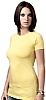 Camisetas Chica Maxim - 100% alg. semipeinado - punto liso - 165 grs. Talla XL solamente disponible en color Blanco y Negro.