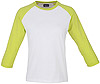 Camisetas Chica Entallada M/L - 100% alg -  140grs. Manga larga ranglan, manga 3/4