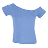 Camisetas Cuello Asim�trico - 100% alg. - 140 grs. - Cuello asim�trico y costuras flatlock - Costuras laterales.
