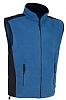Chaleco en forro polar - 100% poliester 300grs con acabado en antipilling
Refuerzos y contrastes en hombros y laterales