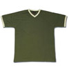 Camisetas Twin - 100% algod�n - 185 grs. Punto liso. Manga rangl�n. Cuello pico y pu�o canal� 1x1 con elast�mero.