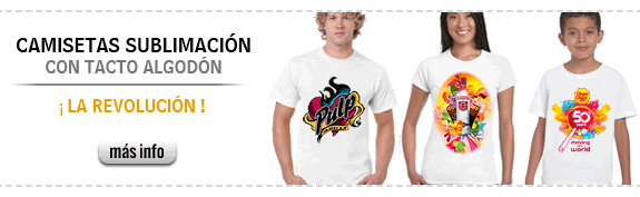 Sublimaci&oacute;n en Camisetas