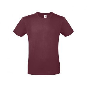 Color Burgundy - Camiseta Unisex E150 B&C
