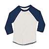 Camiseta Bebe Algodon Organico Superstar - Color Blanco/Marino