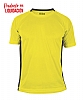 Camiseta Tecnica Crono Anbor - Color Amarillo / Negro