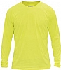 Camiseta Tecnica Manga Larga Match Anbor - Color Amarillo Fluor