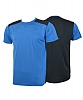 Camiseta Tecnica Vulcano Anbor - Color Cyan/Gris