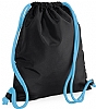 Mochila Icon Bag Base - Color Black / Surf Blue