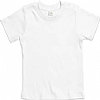 Camiseta Bebe Manga Corta Babybugz - Color White
