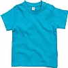 Camiseta Bebe Manga Corta Babybugz - Color Surf Blue Organic