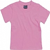 Camiseta Bebe Manga Corta Babybugz - Color Blubble Gum Pink