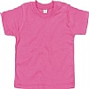 Camiseta Bebe Manga Corta Babybugz - Color Fucsia Organic