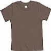 Camiseta Bebe Manga Corta Babybugz - Color Mocha Organic