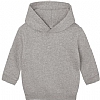 Sudadera Bebe Capucha BabyBugzz - Color Heather Grey Melangue