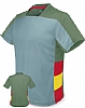 Camiseta Tenis Dry&Fresh Infantil Cifra - Color Verde Militar 10244