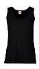 Camiseta Tirantes Mujer Atleta Fruit - Color Negro