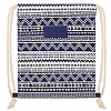Bolsa Mochila Mykonos Cifra - Color Azul