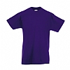 Camiseta Infantil Original Fruit Of The Loom - Color Purpura