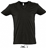 Camiseta Cuello Pico Sols Master - Color Negro Profundo