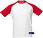 Camiseta Funky Sols - Color Blanco/Rojo