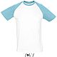 Camiseta Funky Sols - Color Blanco/Azul Atolon