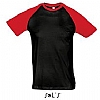 Camiseta Funky Sols - Color Negro/Rojo