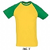 Camiseta Funky Sols - Color Amarillo/Verde