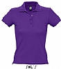 Polo Mujer People Sols - Color Morado Oscuro