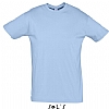 Camiseta Color Serigrafia Digital Escudo - Color Azul Cielo