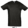Camiseta Color Serigrafia Digital Escudo - Color Negro Oscuro