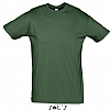 Camiseta Color Serigrafia Digital Escudo - Color Verde Botella